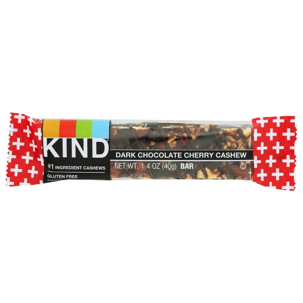 KIND Dark Chocolate Cherry Cashew Nut Bars, 1.4 oz