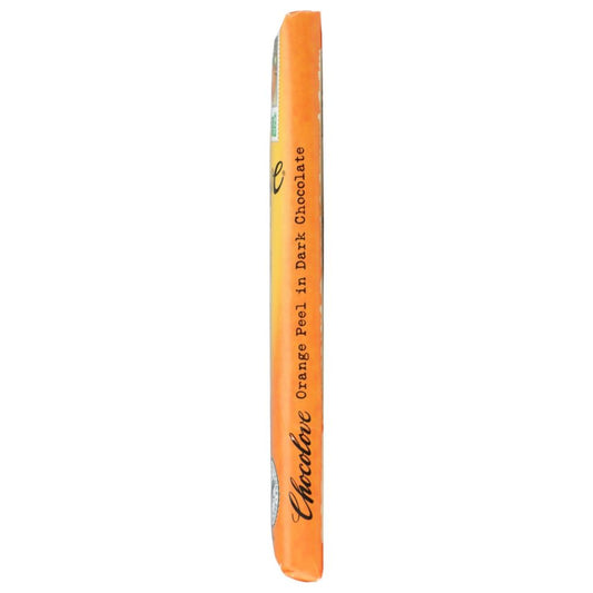 CHOCOLOVE: Orange Peel In Dark Chocolate Bar, 3.2 oz