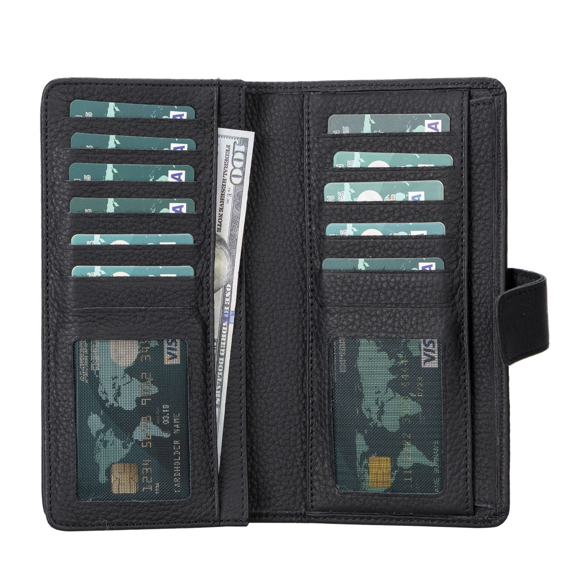 Lander Leather Phone Wallet and Multiple Card Holder for Women