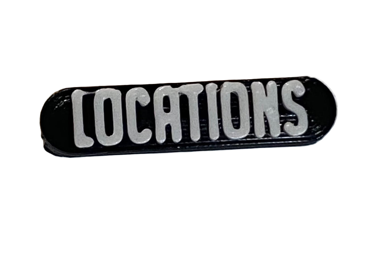Headset Tagz Surveillance Nameplate