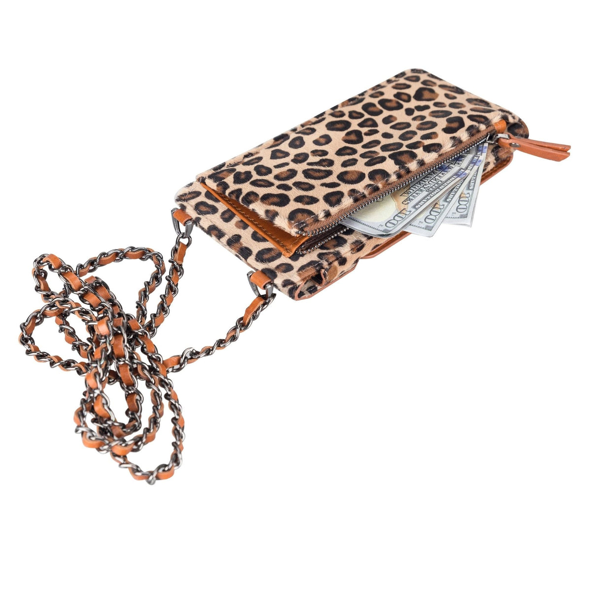 Lovell Crossbody Leather Phone Wallet