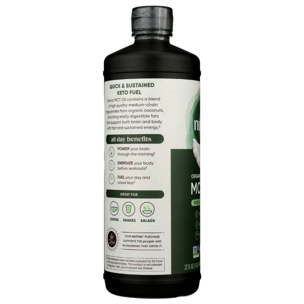 NUTIVA: Organic MCT Oil, 32 oz