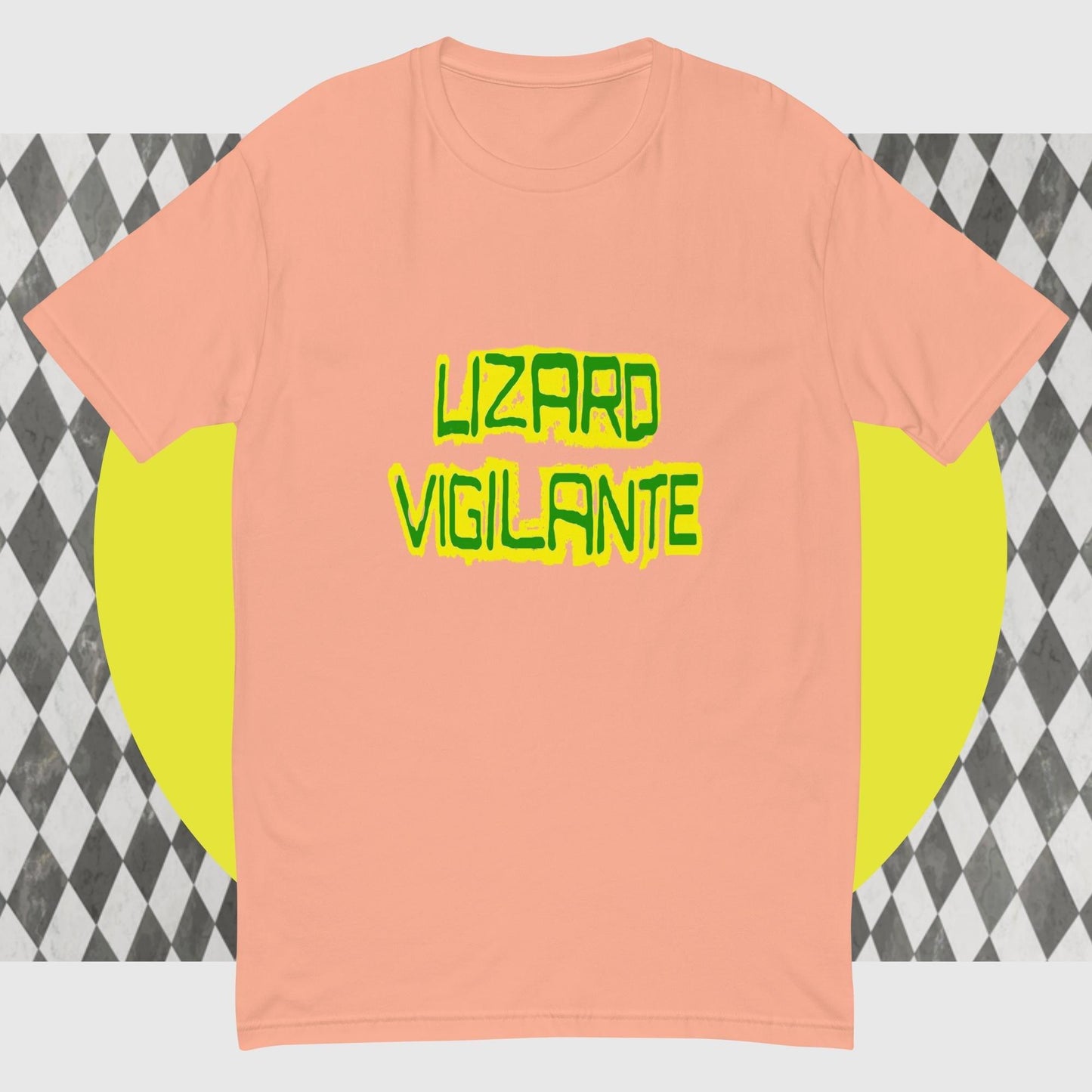 Lizard Vigilante LOGOOO Short Sleeve T-Shirt – Premium Combed Cotton Tee for Everyday Comfort