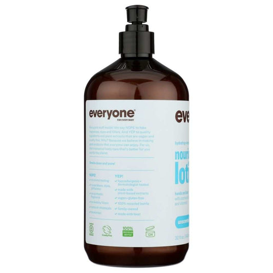 EVERYONE Unscented 2in1 Lotion - Gentle Moisturizer| Hands & Body 32oz
