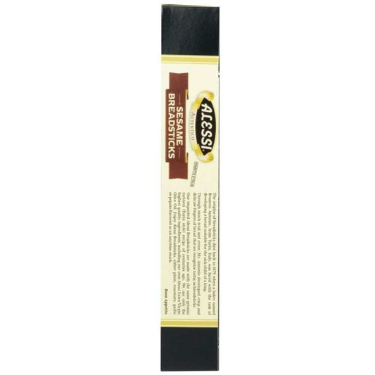ALESSI Sesame Breadsticks - Premium Italian Snack 70 Characters