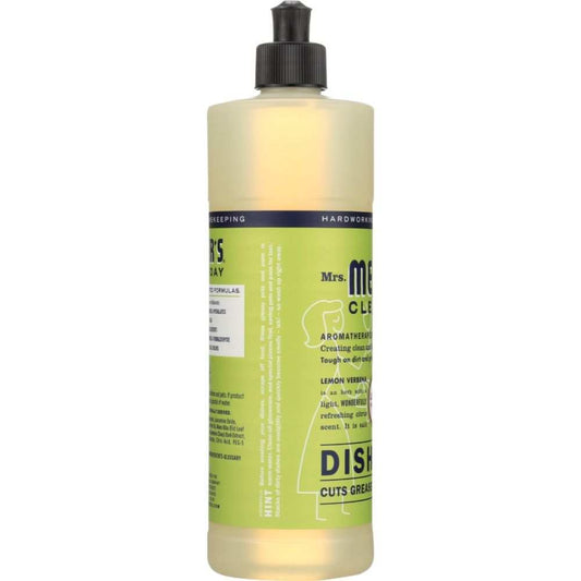 Mrs Meyers Clean Day: Lemon Verbena Dish Soap - Brighten Your Dishes 16 oz