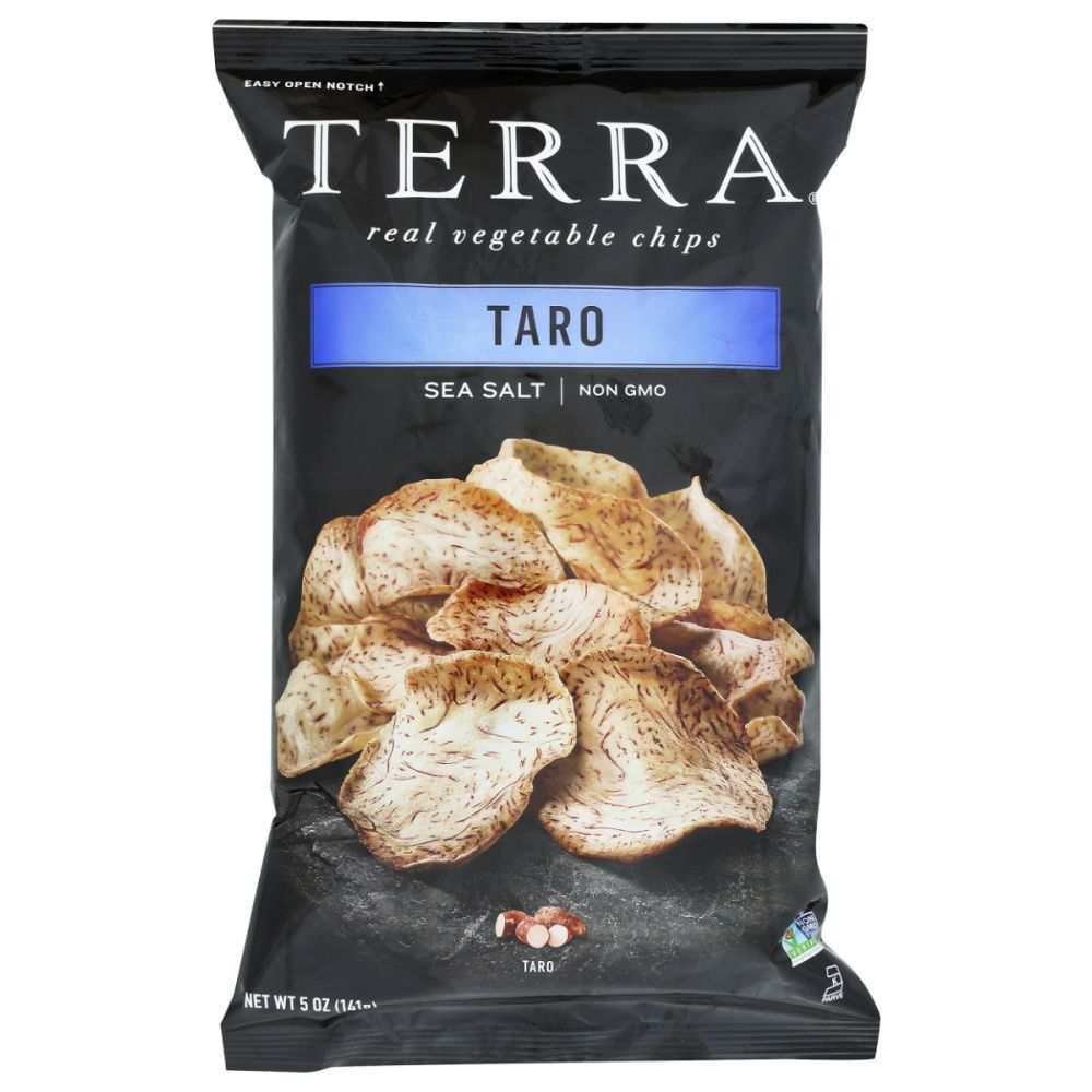 TERRA CHIPS: Taro With Sea Salt, 5 oz