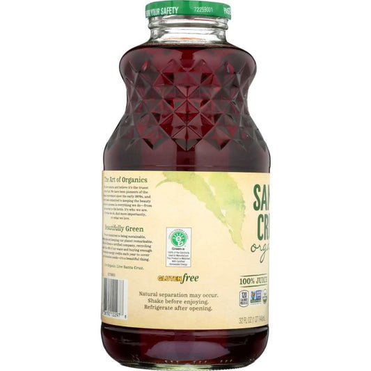 Red Tart Cherry Juice - Santa Cruz 32fl oz - Delicious Cherry | Apple