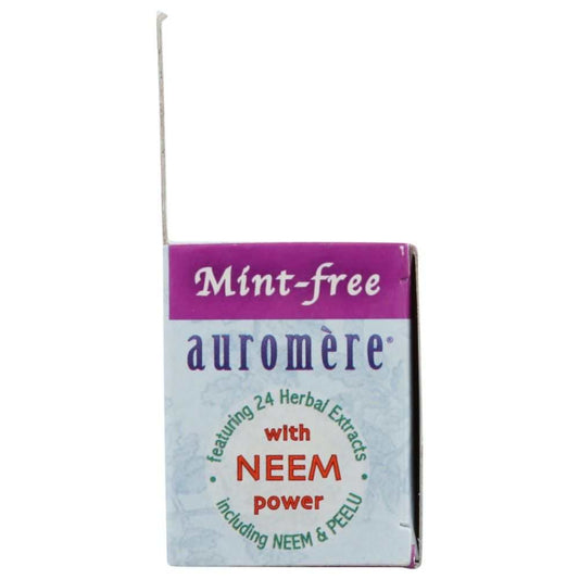 AUROMERE Mint Free Ayurvedic Toothpaste - 4.16 oz | Herbal Oral Care