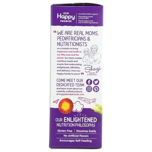 HAPPY BABY Blueberry and Purple Carrot |Teethers - Perfect First Snack