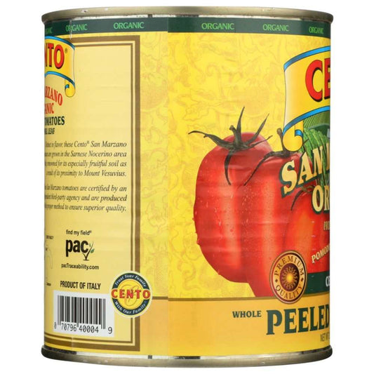 CENTO Organic Certified San Marzano Tomatoes - 28 oz | Homemade Sauces