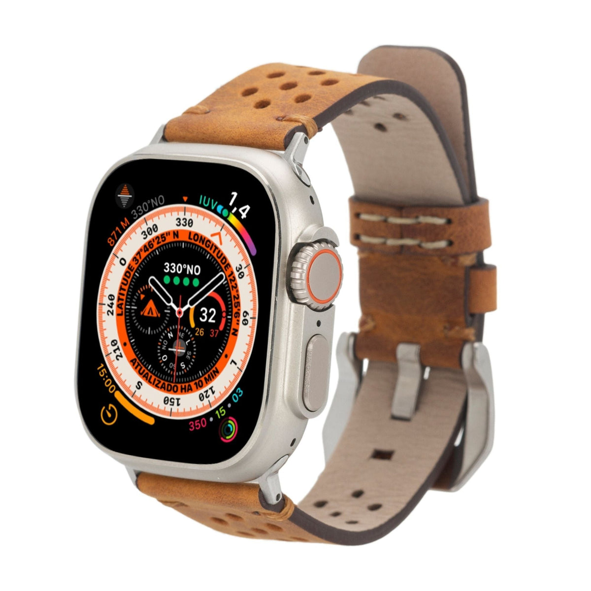 Teton Leather Bands for Apple Watch 9, Ultra 2 and SE