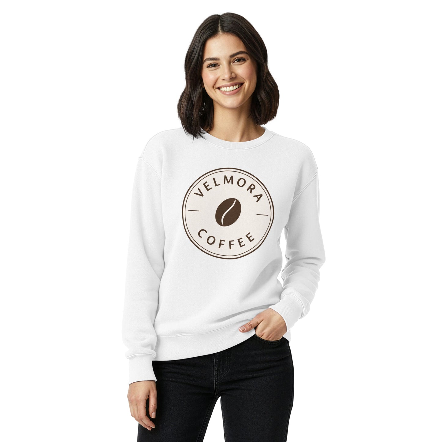 Unisex garment-dyed sweatshirt