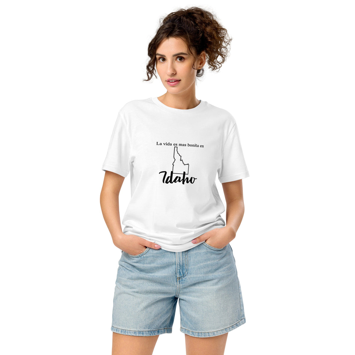 Idaho Unisex organic mid-light t-shirt