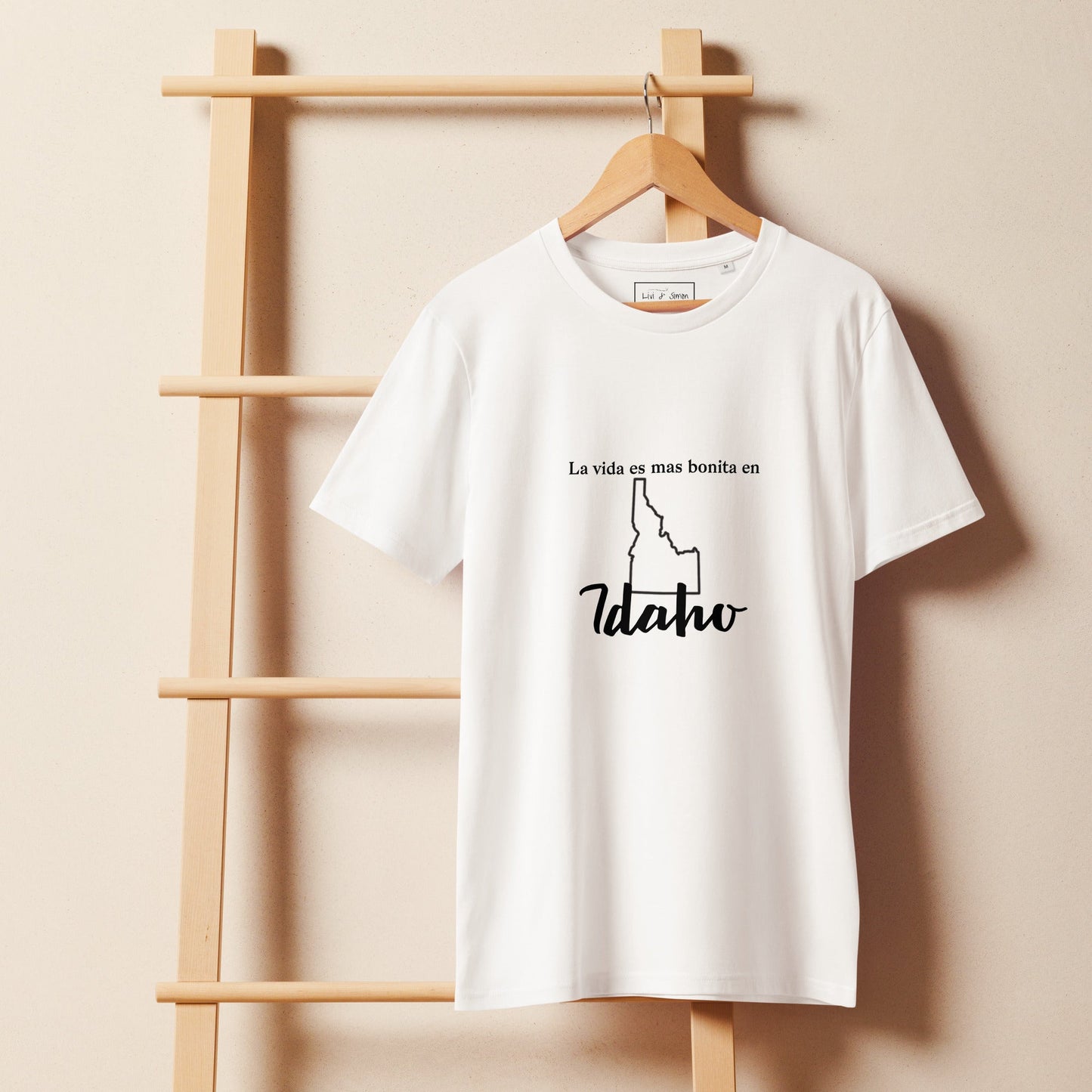 Idaho Unisex organic mid-light t-shirt