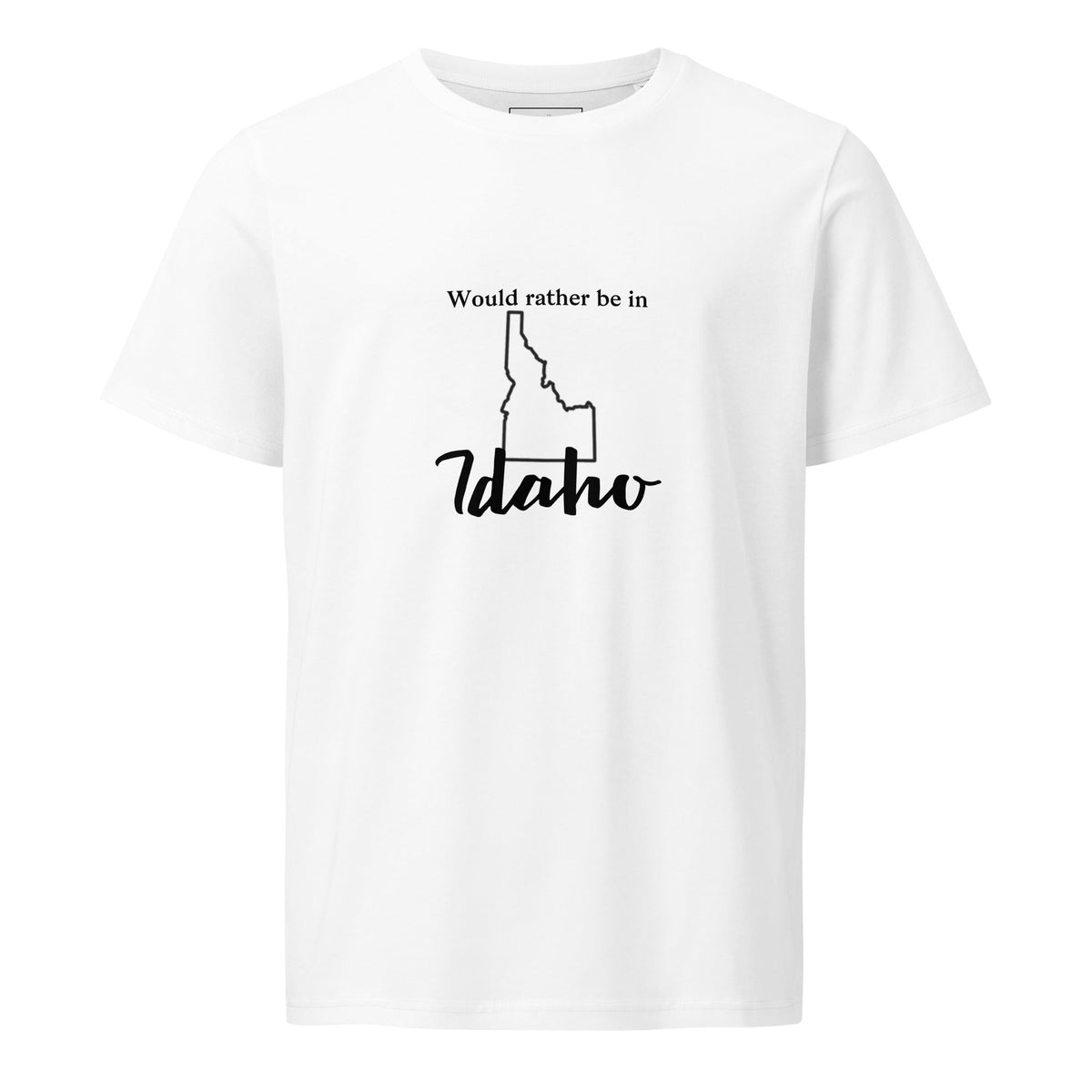 Idaho Unisex organic mid-light t-shirt