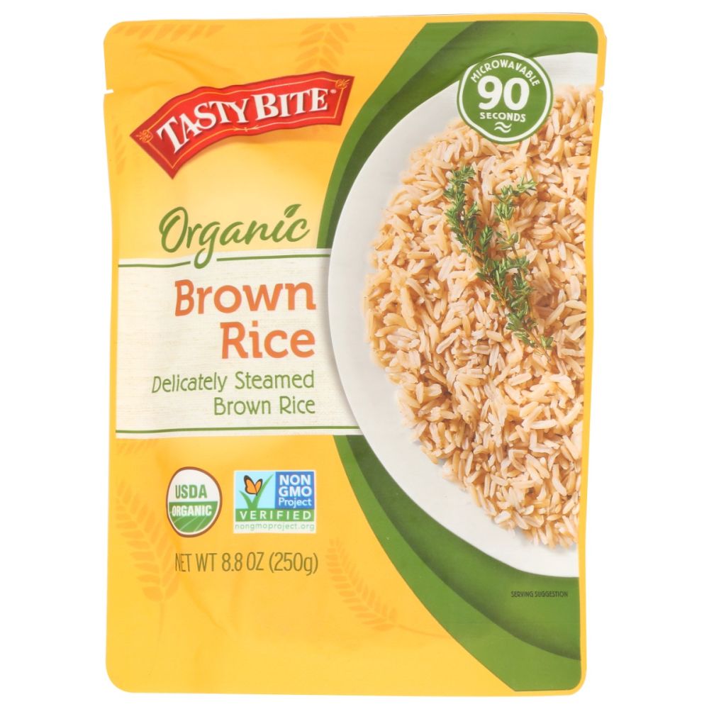 TASTY BITE: Organic Brown Rice, 8.8 oz