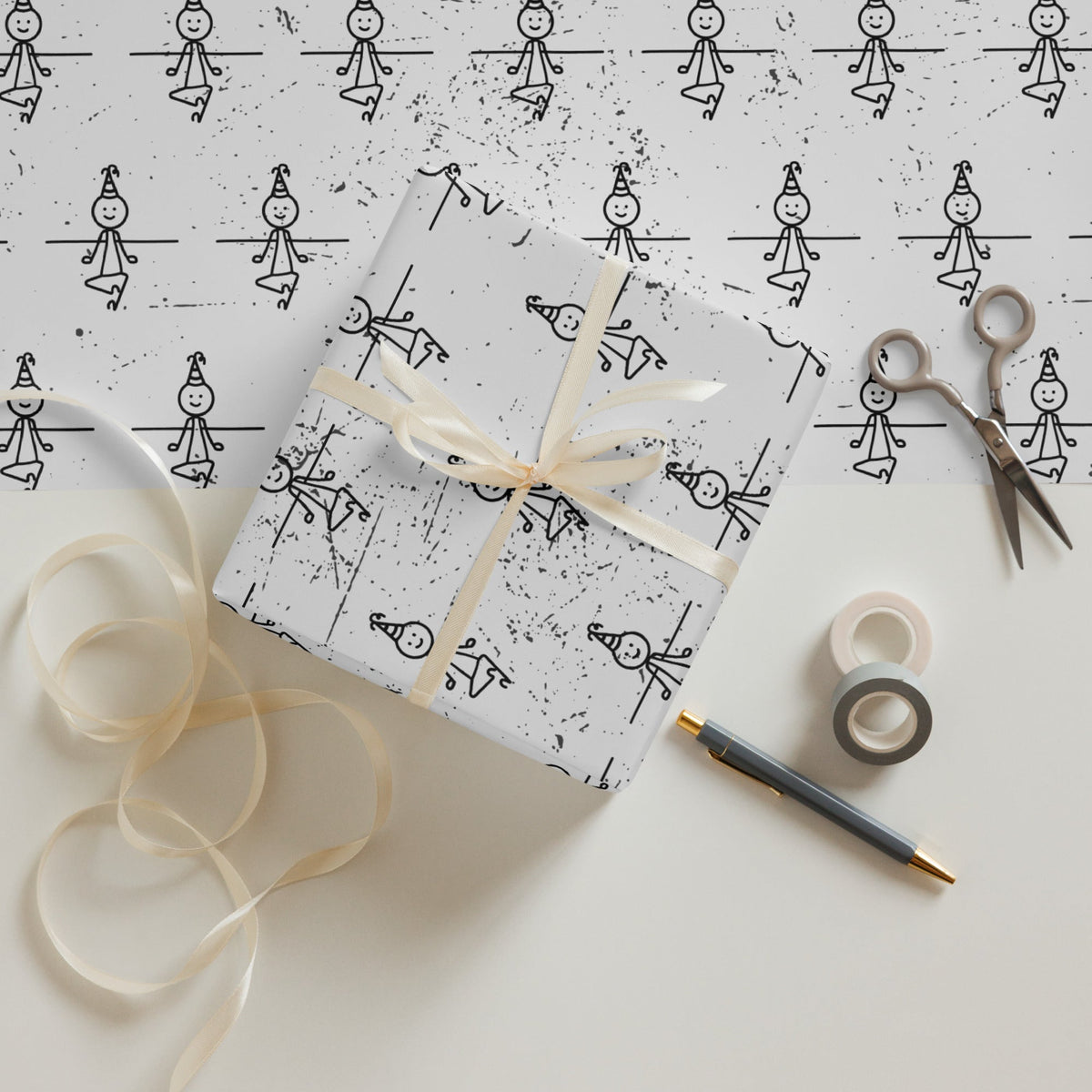 Wrapping paper sheets