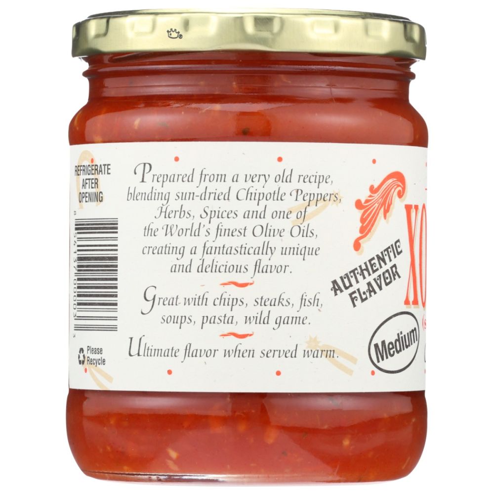 XOCHITL: Chipotle Salsa Medium, 15 oz