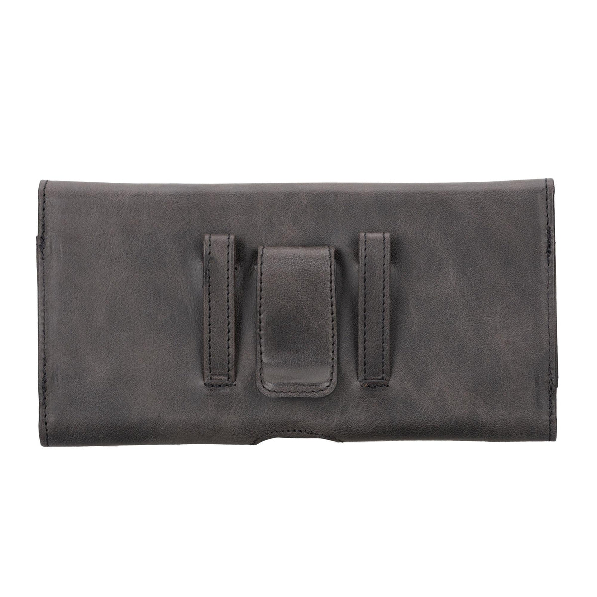 Yonkers Security Belt-Mounted Leather Phone Holster