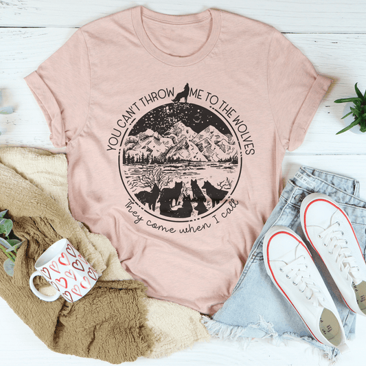 You Can't Throw Me To The Wolves T-Shirt