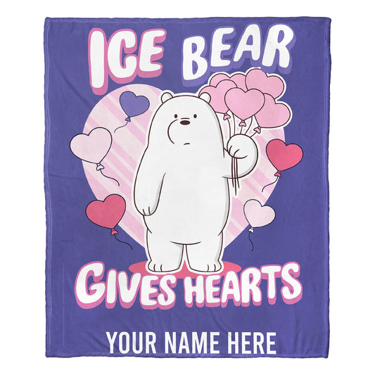 [Personalization Only] CN - We Bare Bears-Ice Bear Gives Hearts (Personalized)