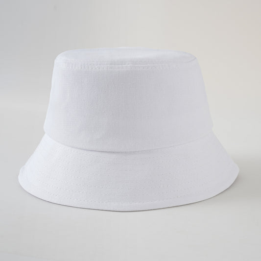 Spring and summer new fisherman hat simple solid color Korean version sun hat foldable men and women can wear basin hat