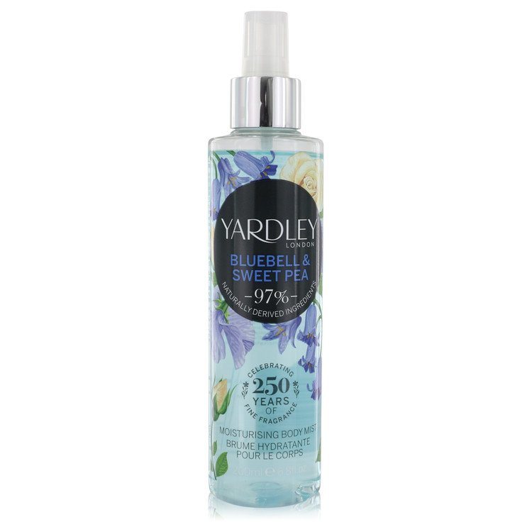 Yardley Bluebell & Sweet Pea by Yardley London Moisturizing Body Mist 6.8 oz
