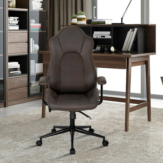 High Adjustable Back Executive Office Chair with Armrest