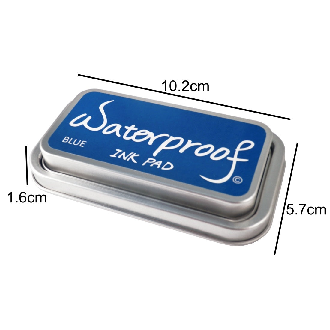 Ink Pads for Rubber Stamps; Rubber Stamps Pads- Permanent; Waterproof; Stamp Pads for Card Making; Scrapbooking Supplies; Christmas Ink Stamps; Hand Stamp Ink Pad; Non-Toxic (5 Ink Pad Bundles)