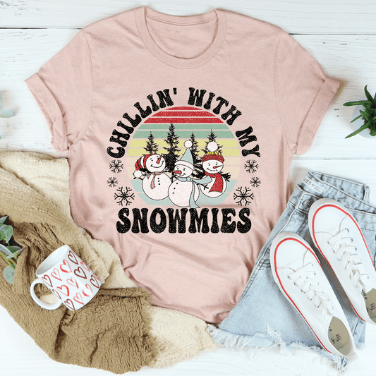 Chillin' With My Snowmies T-Shirt