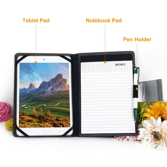 Padfolio Case For 7.9in Tablet PC Business Tablet Portfolio Organizer