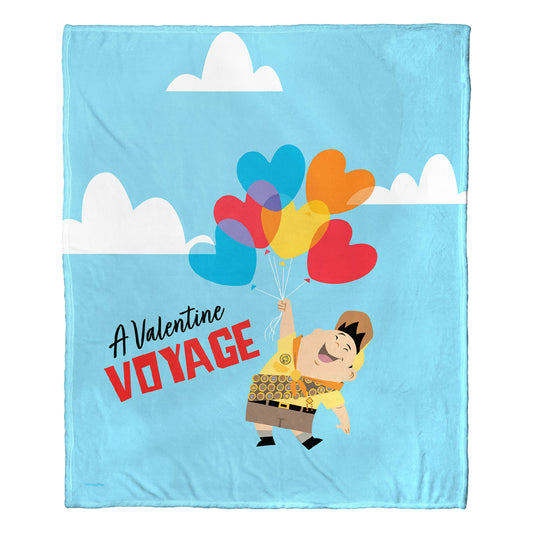 UP; Valentine Voyage Aggretsuko Comics Silk Touch Throw Blanket; 50" x 60"