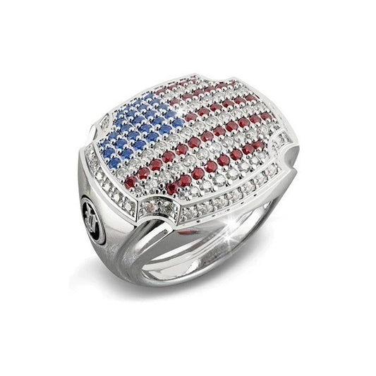 American national flag ring
