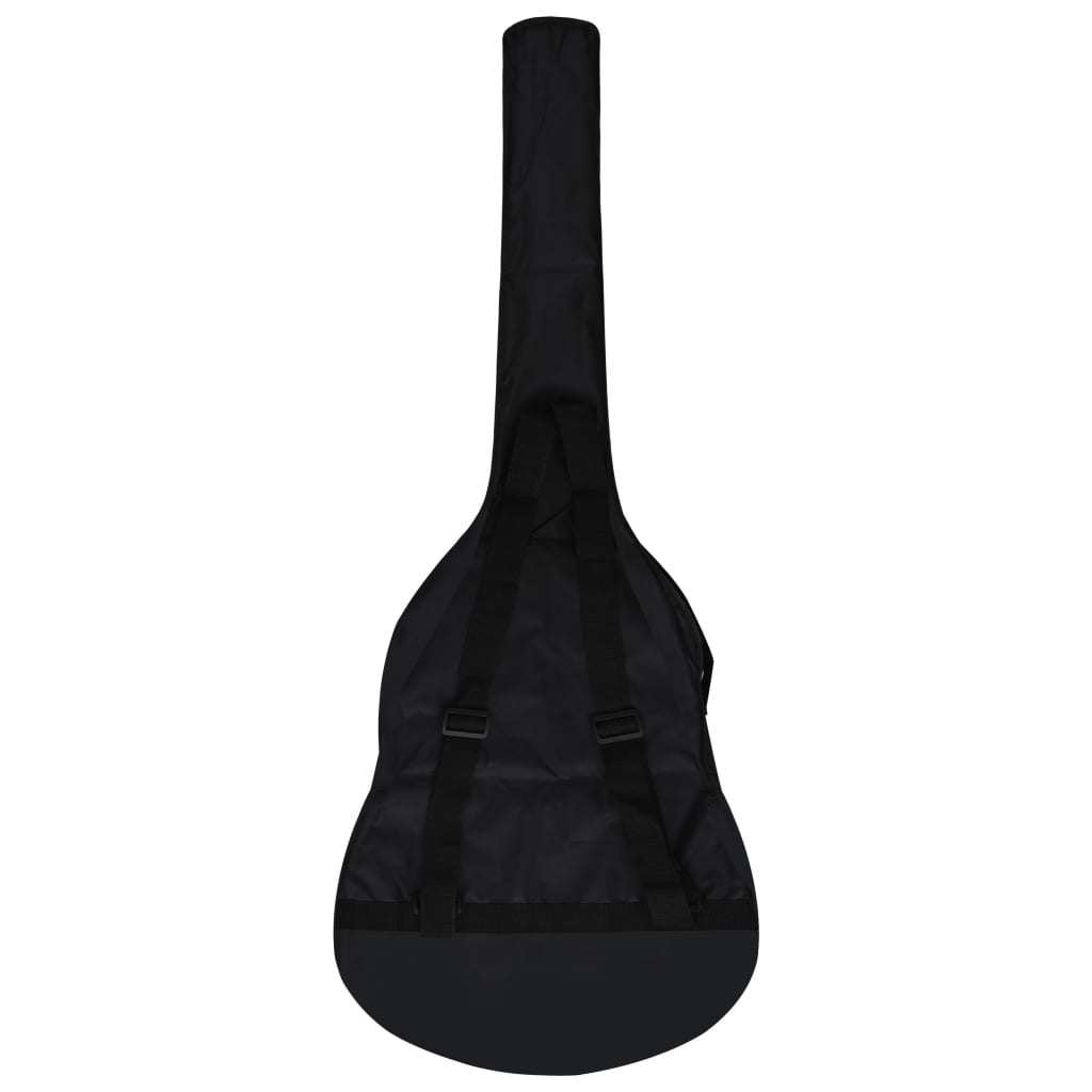 Guitar Bag for 4/4 Classical Guitar Black 39.4"x14.6" Fabric