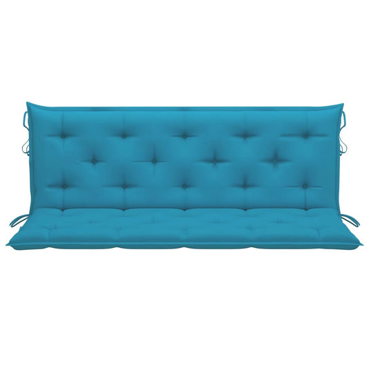 Cushion for Swing Chair Light Blue 59.1" Fabric