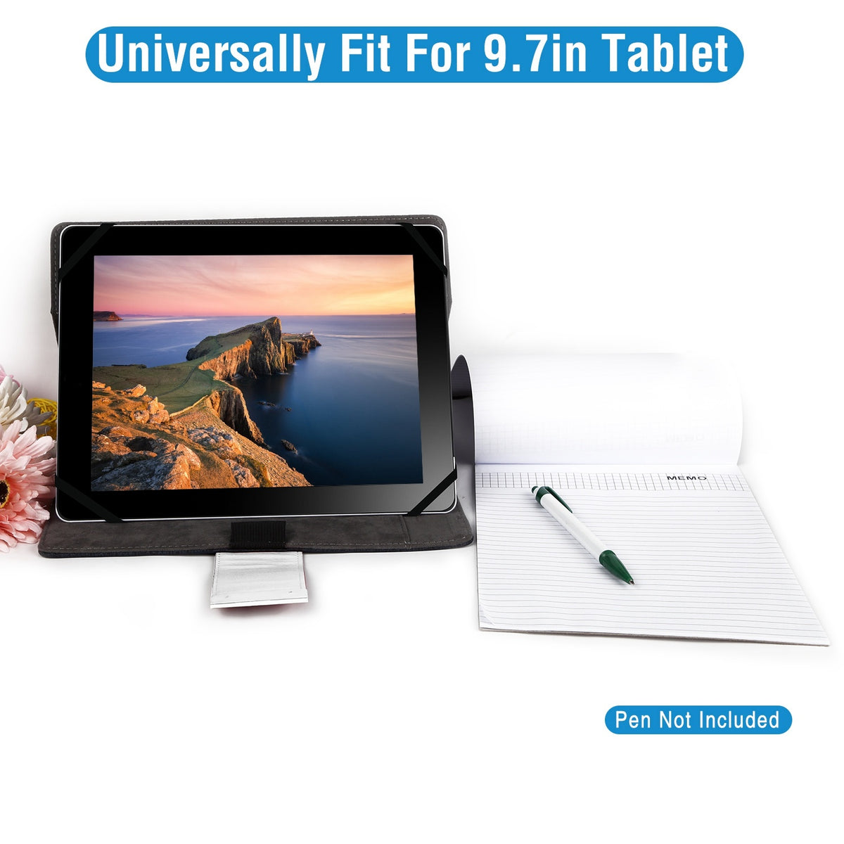 Tablet PC Protector Organizer Case For 9.7in Tablets Business Tablet