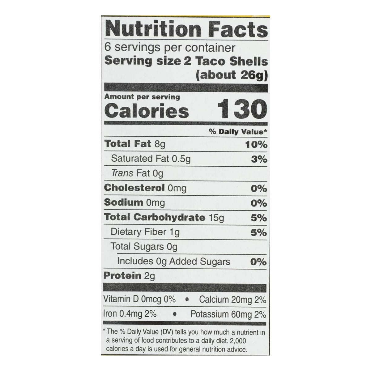 Garden Of Eatin' Yellow Corn Taco Shells, 12 Pack, 5.5 Oz