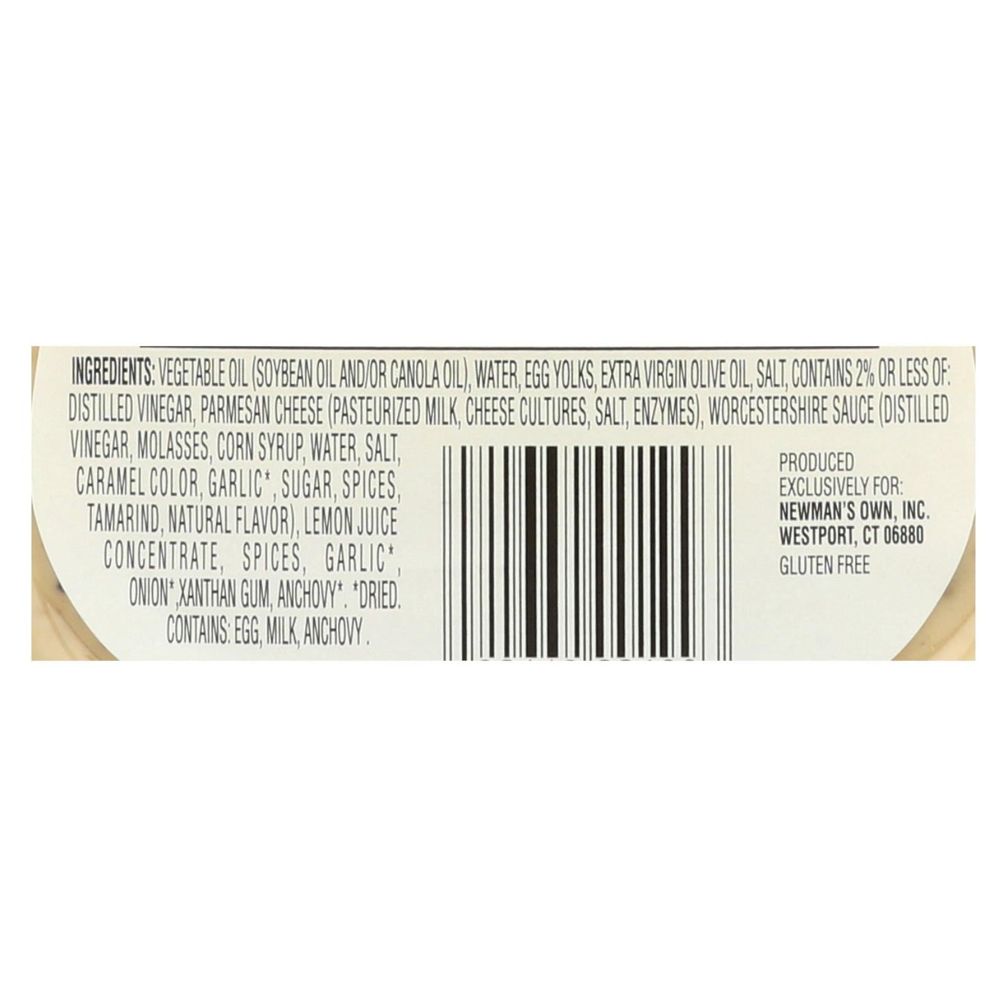 Newman's Own Creamy Caesar Dressing, 16oz, 6-Pack