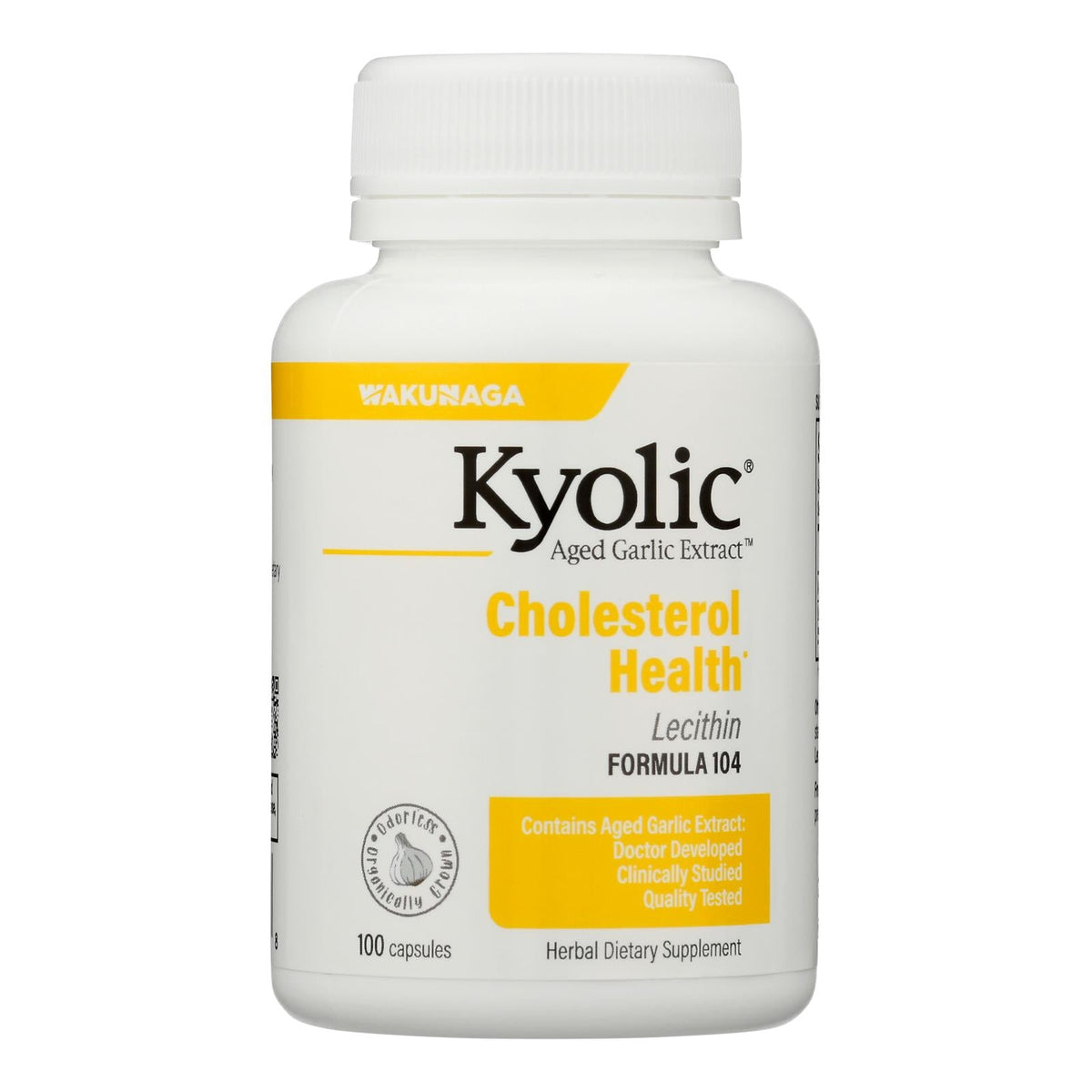 Kyolic Aged Garlic Cholesterol Capsules - 100 Count