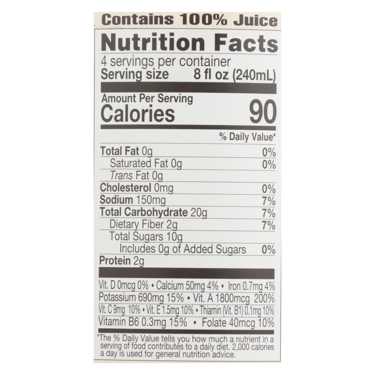 Lakewood Organic Pure Carrot Juice, 32 fl oz, Pack of 6