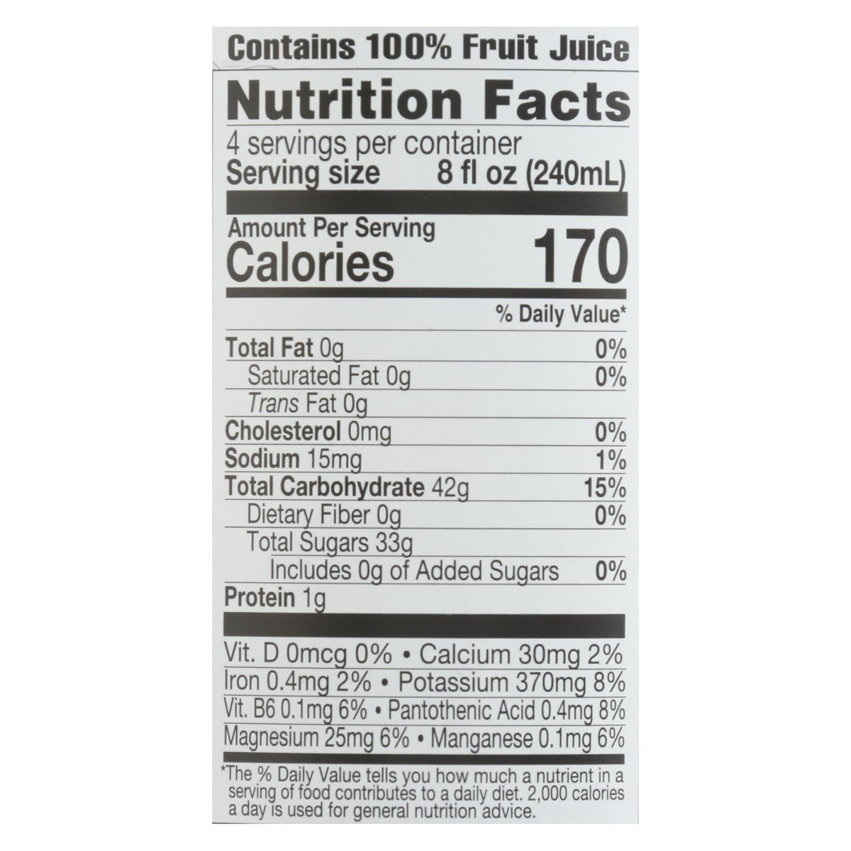 Lakewood Organic Pure Prune Juice, 32 fl oz, Case of 6