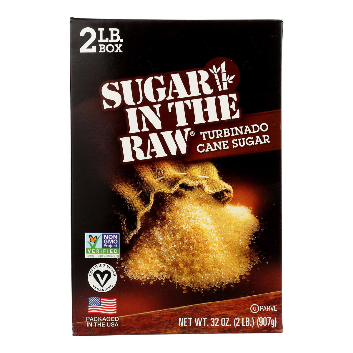 Sugar In The Raw Turbinado Sugar - Case Of 12 - 2 Lb.