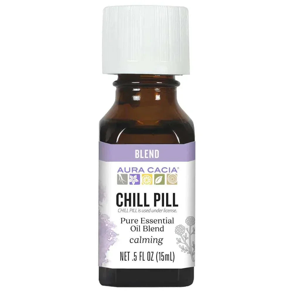 AURA CACIA: Essential Solutions Chill Pill, 0.5 oz