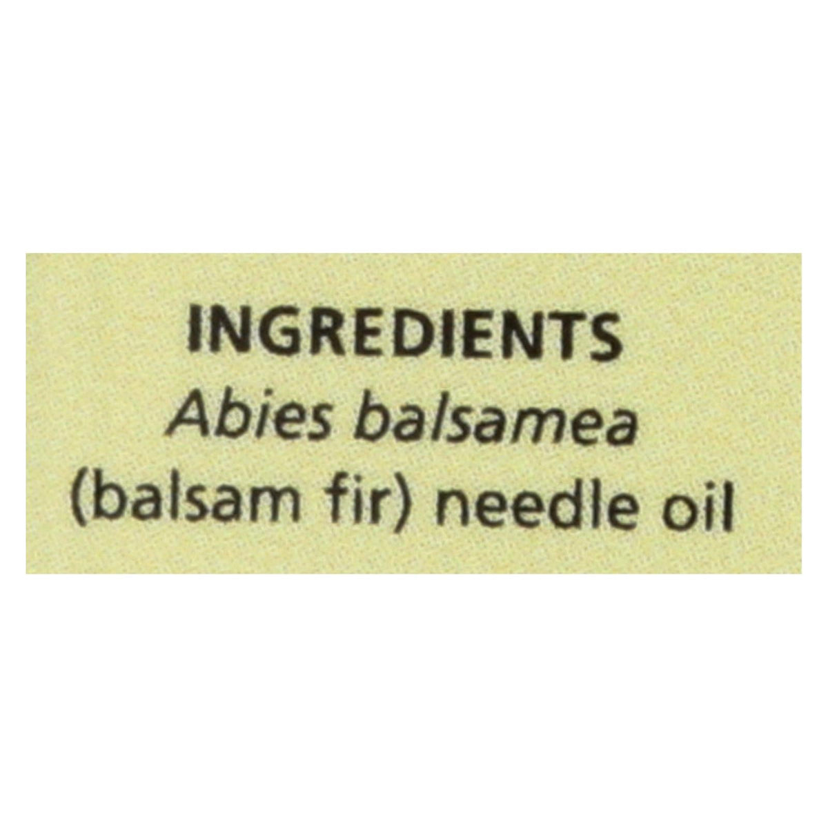 Aura Cacia Balsam Fir Needle Essential Oil, .5 fl oz