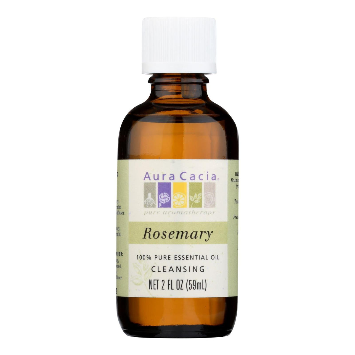 Aura Cacia Rosemary Essential Oil 100% Pure - 2 Oz
