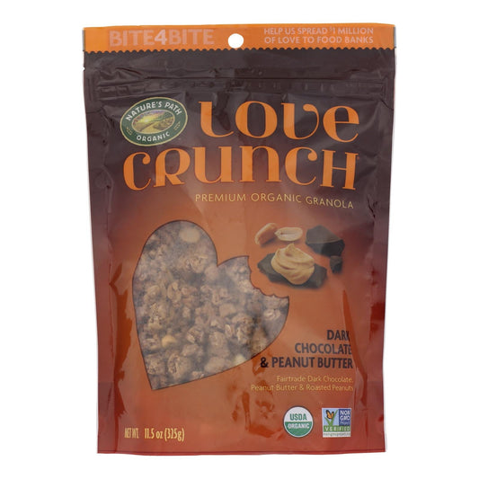 Love Crunch Granola: Dark Chocolate & Peanut Butter, 6-Pack