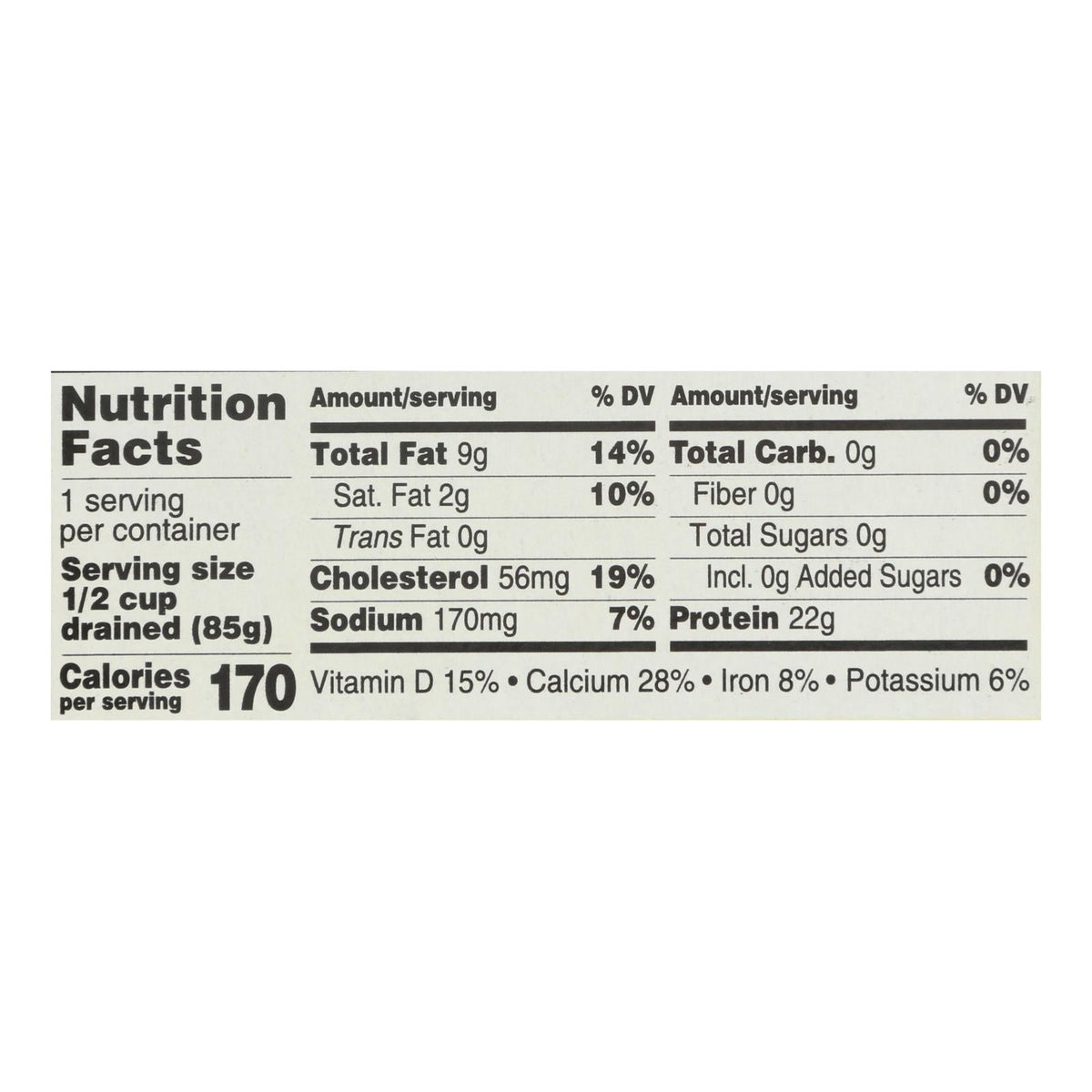 Season Sardines in Water, No Salt, 12-Pack, 4.375 Oz.