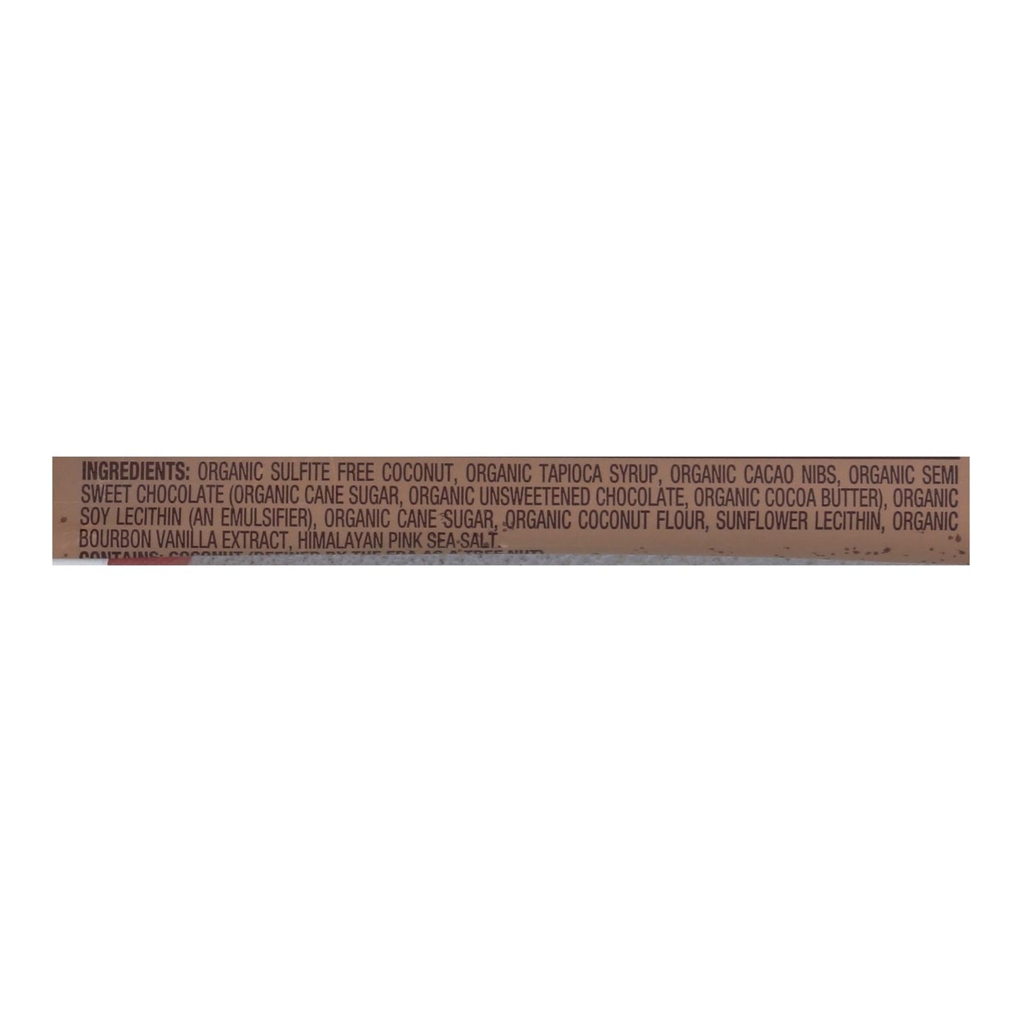 Jennie's Organic Cacao Coconut Bars, 12-Pack, 1.5 Oz Each
