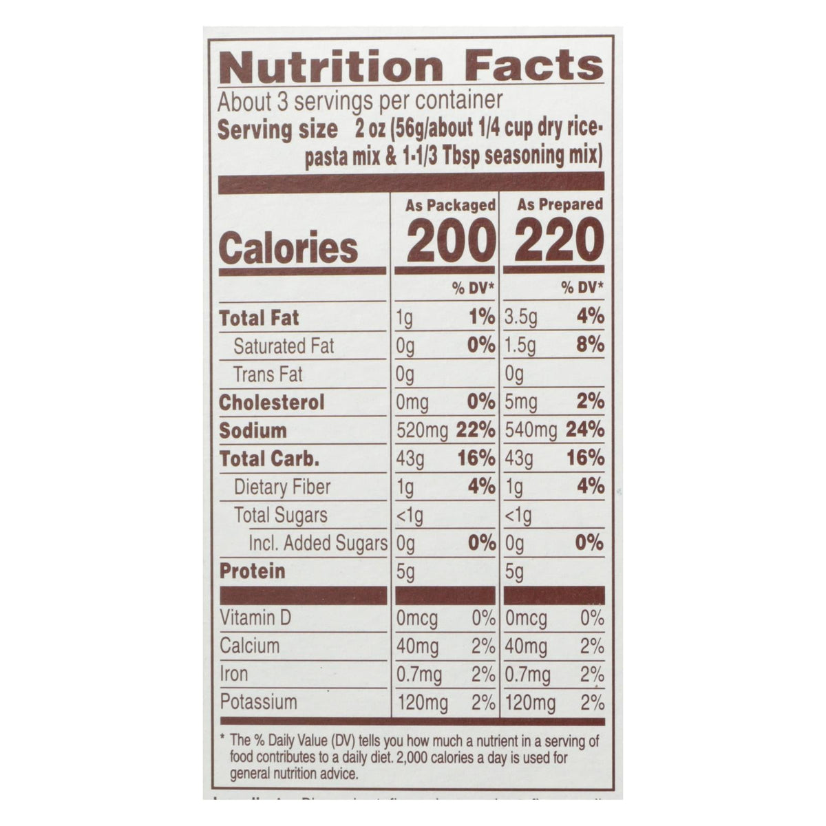 Near East Chicken & Garlic Rice Pilaf Mix, 12 Pack, 6.3 Oz